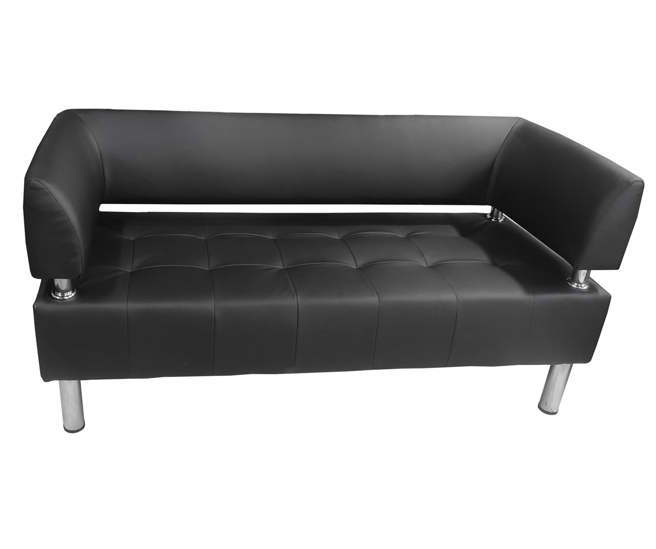 Диван "ОФІС" з підлокітниками, 1550х650х750, СМФ ПРЕСТИЖ